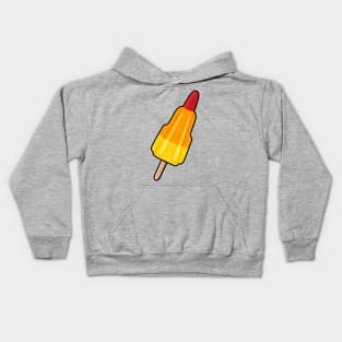 Rocket Shaped Ice Lolly Kids Hoodie